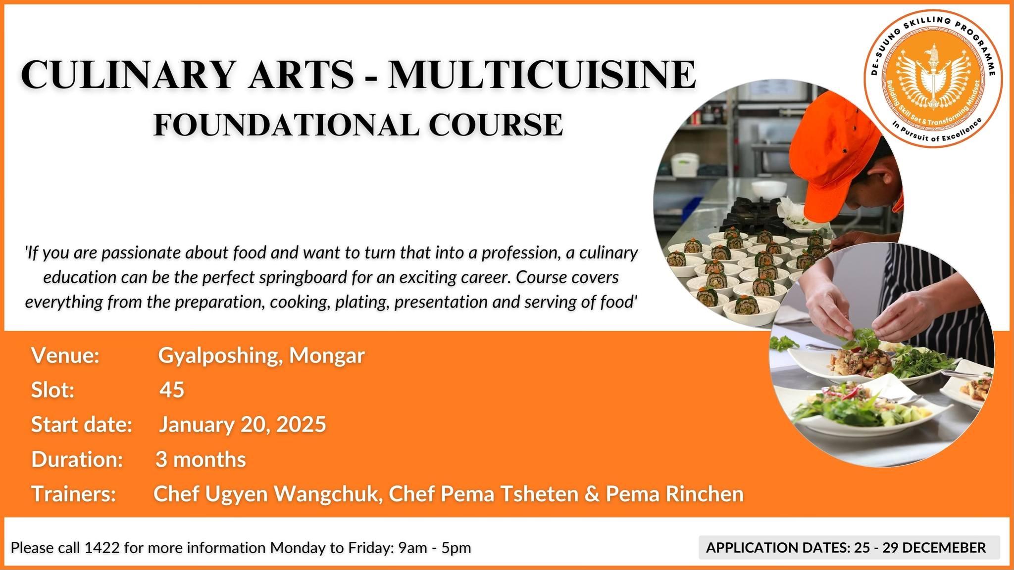 Culinary Arts-Multicuisine(Foundational Course)