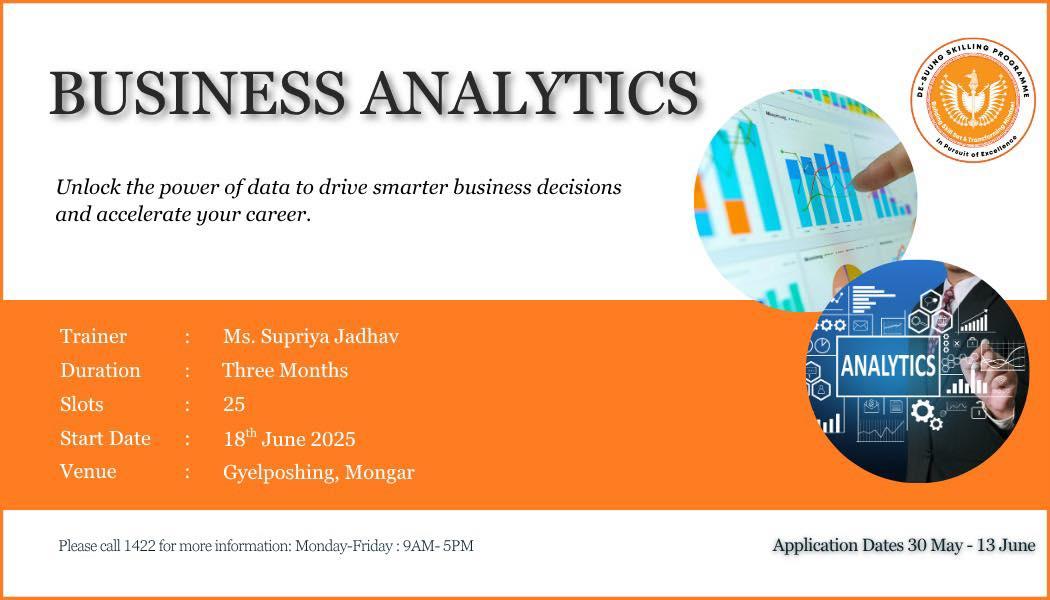 *Business Analytics Re-Announcement