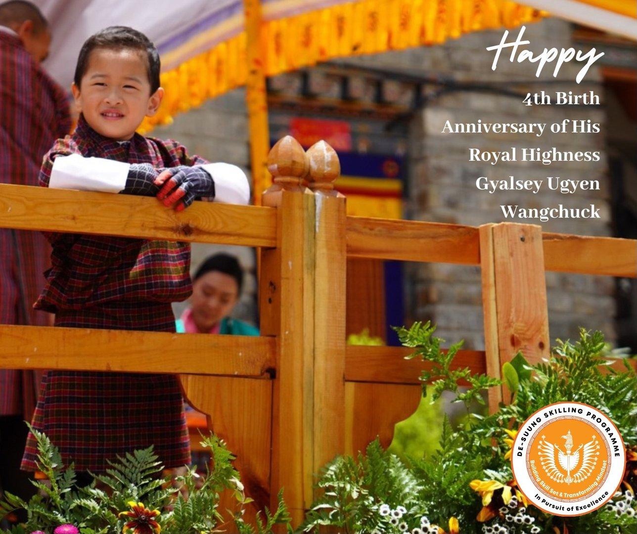 4th Birth Anniversary of His Royal Highness Gyalsey Ugyen Wangchuck