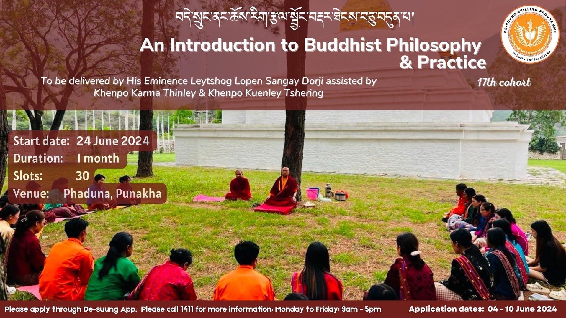 An Introduction to Buddhism Philosophy & Practise