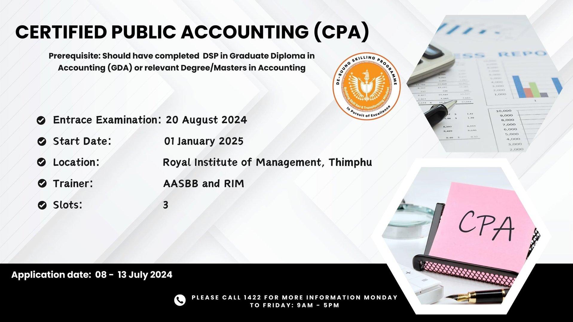 Certified Public Accounting (CPA)