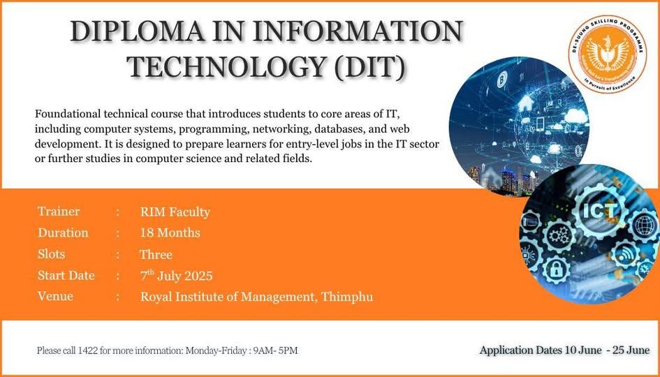 Diploma in Information Technology (DIT)