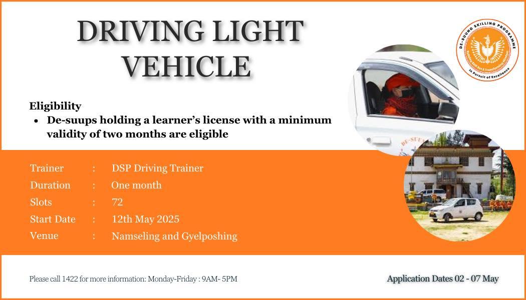 Driving Light Vehicle